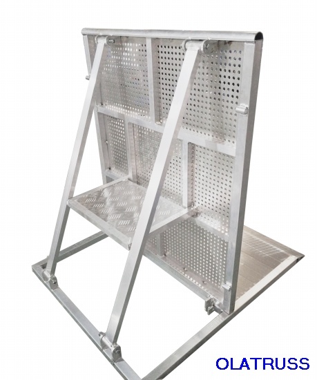 aluminum crowd barrier